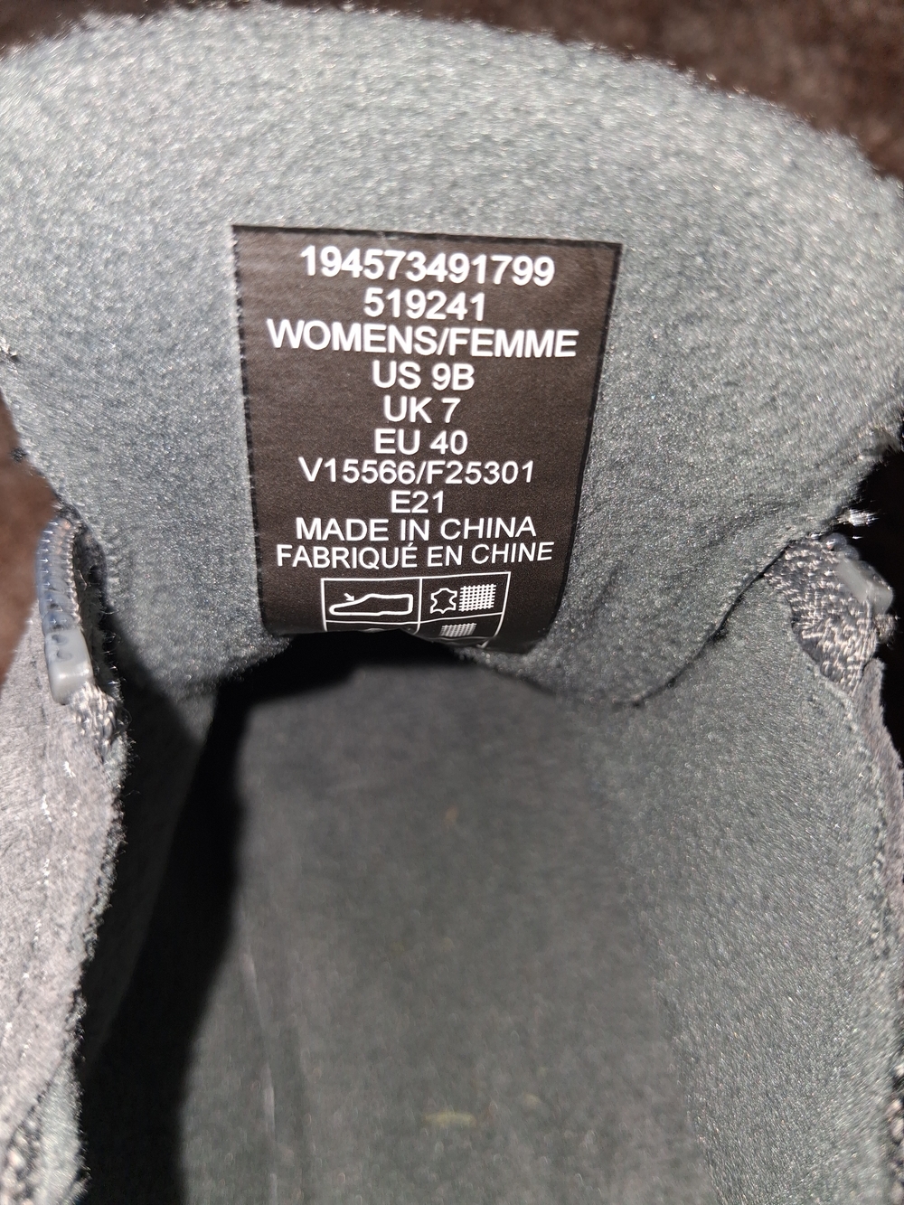 Lands' End Gray Slip-On Women's Casual Loafers - Picture 5 of 6